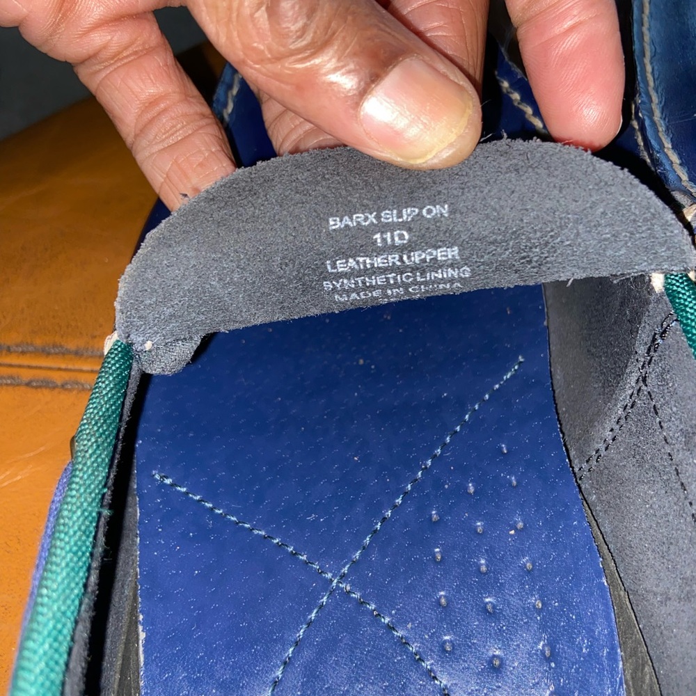 Polo Ralph Lauren Barx Two-Toned Leather Boat Shoe Size 11D🔥 - Picture 10 of 10